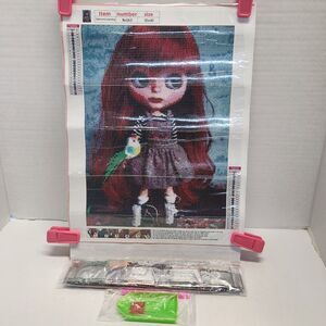 5D DIY Diamond Painting Big Eye Girl Doll NX063